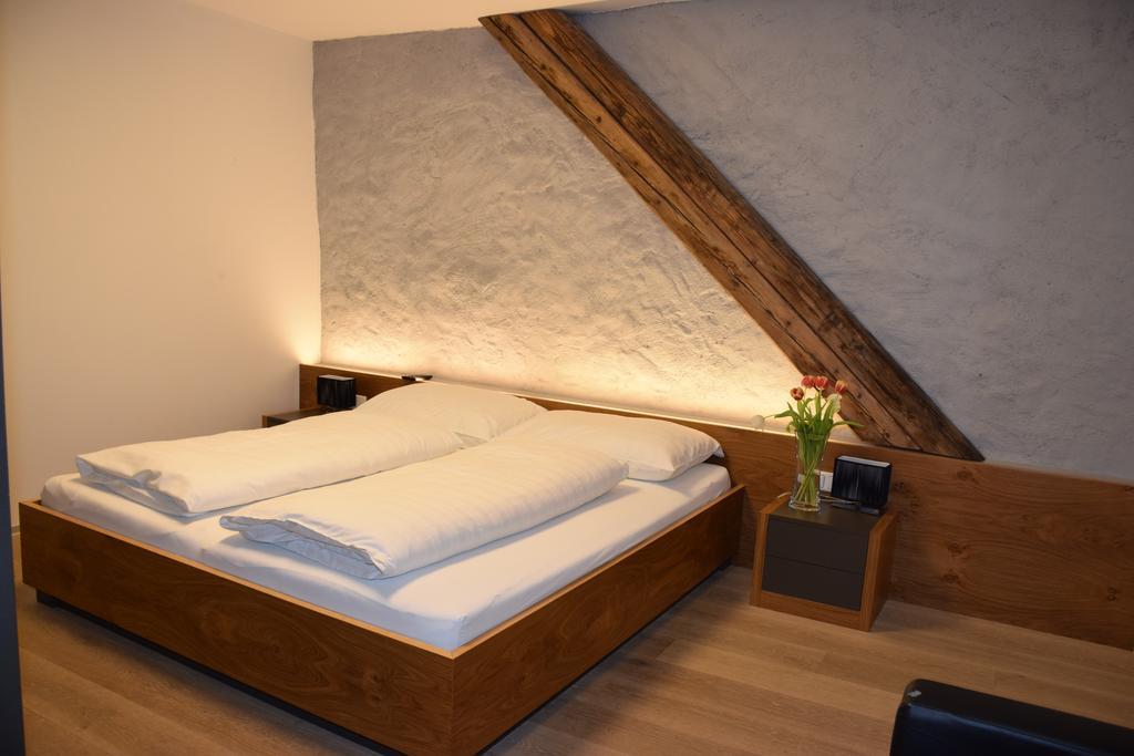 Appartement-Hotel Gh Zum Goldenen Schiff إنس الغرفة الصورة